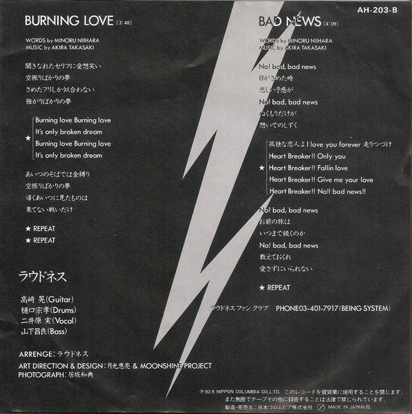 Master Release: Burning Love by Loudness (5)