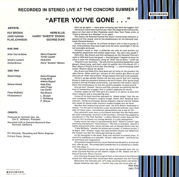 After You've Gone