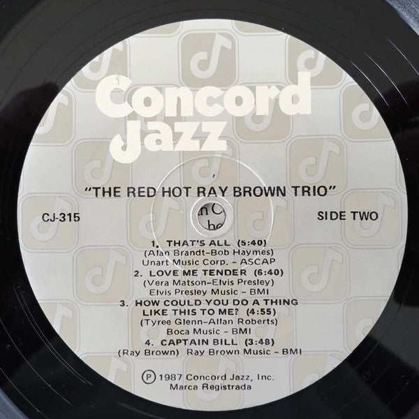 The Red Hot Ray Brown Trio