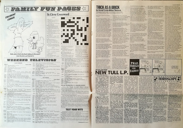 Thick As A Brick = ジェラルドの汚れなき世界