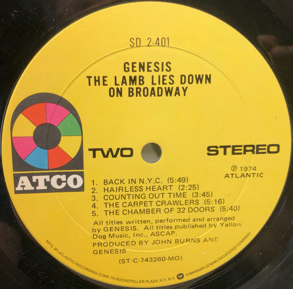 The Lamb Lies Down On Broadway