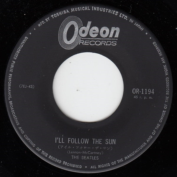 Kansas City / I'll Follow The Sun