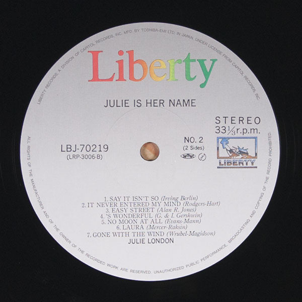 Julie Is Her Name