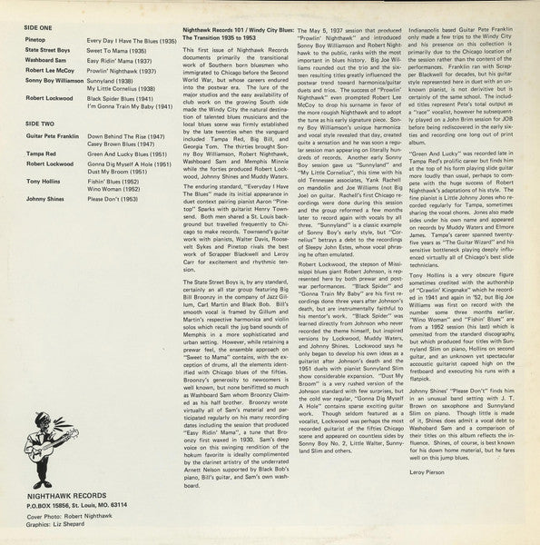 Windy City Blues The Transition 1935 To 1953