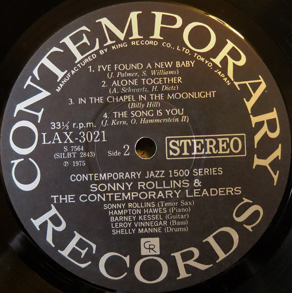 Sonny Rollins And The Contemporary Leaders