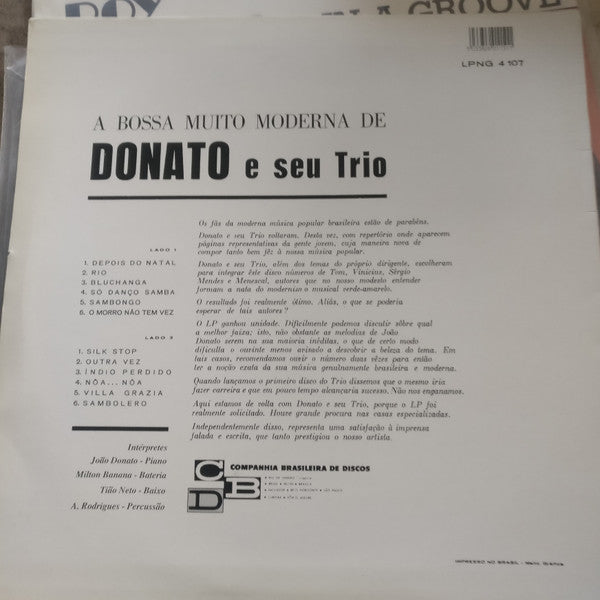 A Bossa Muito Moderna De Donato E Seu Trio