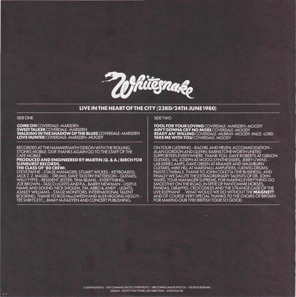 Live... In The Heart Of The City