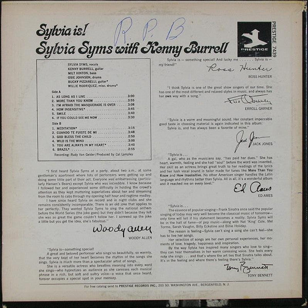 Sylvia Is!