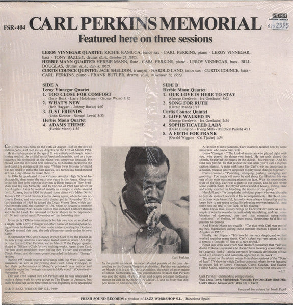 Carl Perkins Memorial
