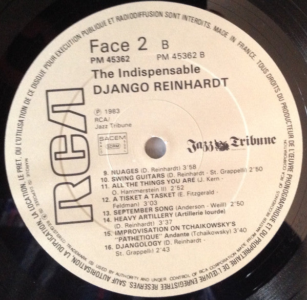 The Indispensable Django Reinhardt (1949-1950)