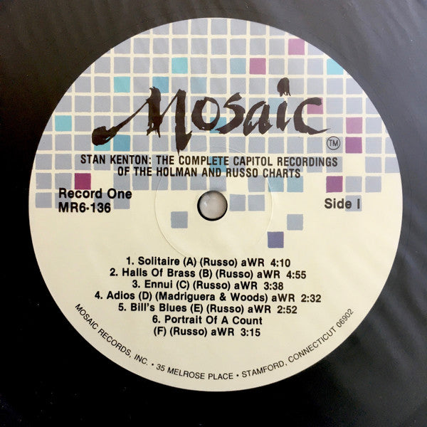 Stan Kenton: The Complete Capitol Recordings Of The Holman And Russo Charts