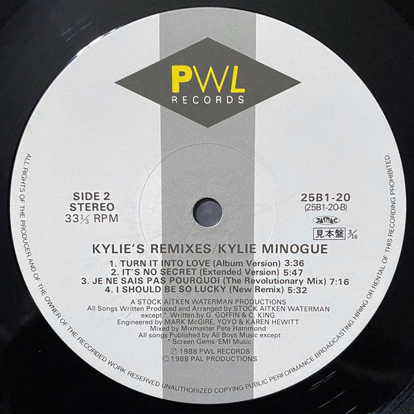 Kylie's Remixes
