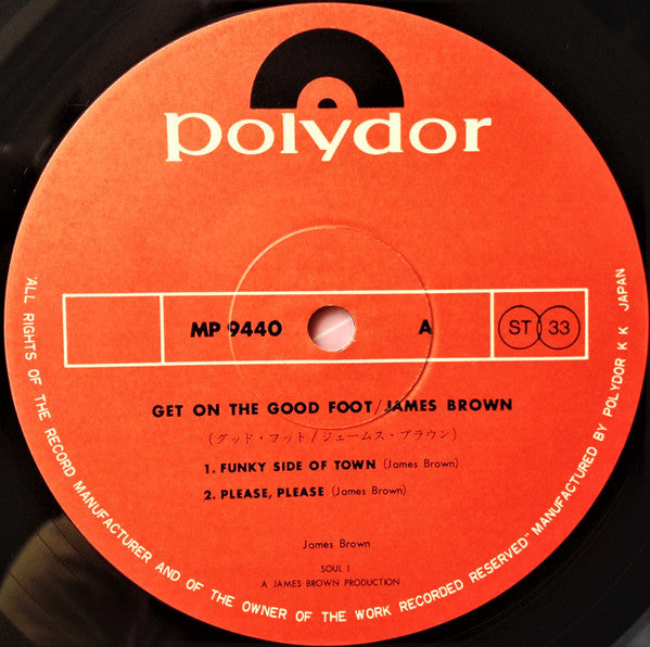 Get On The Good Foot = グッド・フット