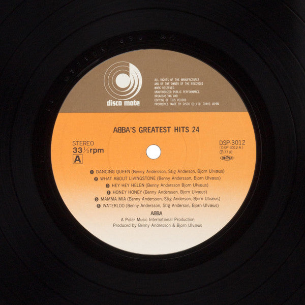ABBA's Greatest Hits 24 = アバ・グレイテスト・ヒッツ24
