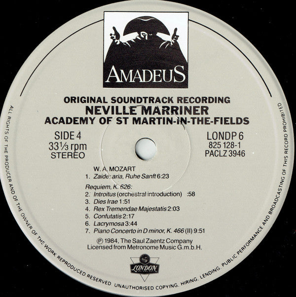 Amadeus (Original Soundtrack Recording)