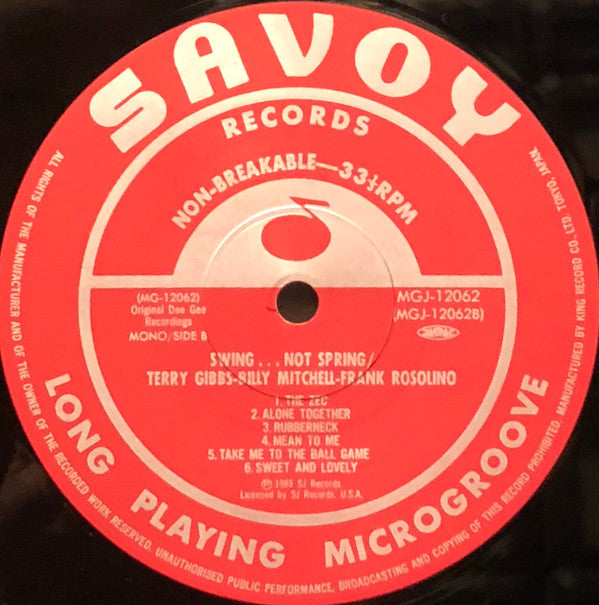 Swing... Not Spring!