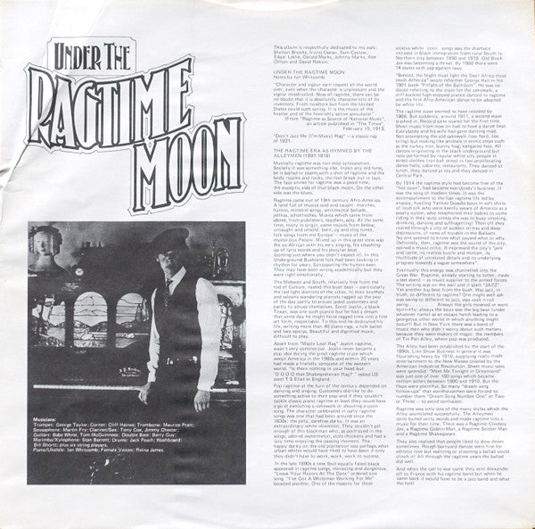 Under The Ragtime Moon
