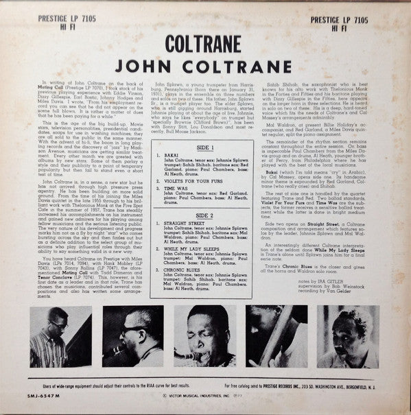 Coltrane = コルトレーン