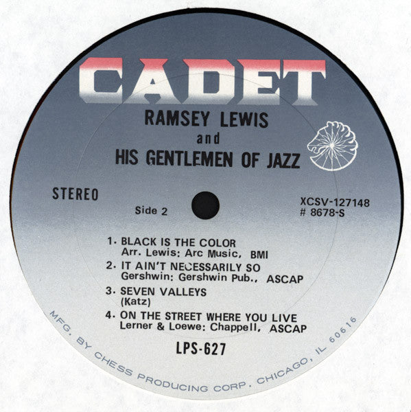 Ramsey Lewis And His Gentle-men Of Jazz - Volume 2