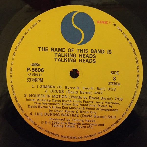 The Name Of This Band Is Talking Heads