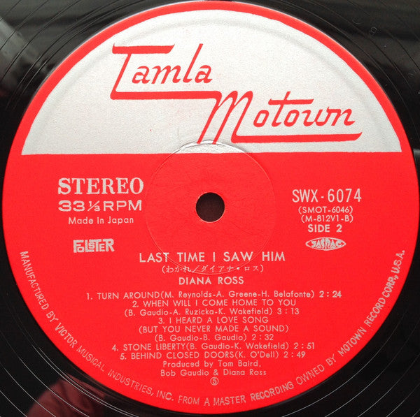 Last Time I Saw Him = わかれ