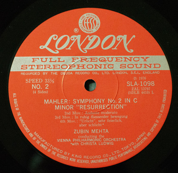 Symphony No. 2 In C Minor "Resurrection"