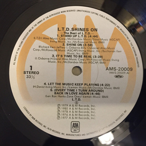 Shines On -The Best Of L.T.D.