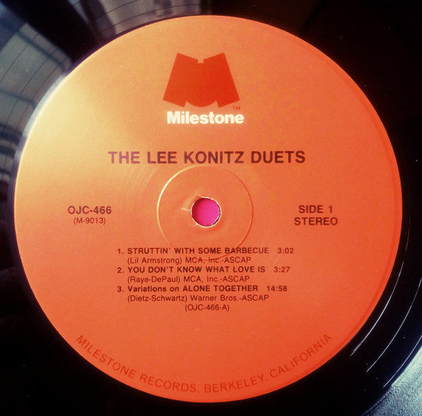 The Lee Konitz Duets