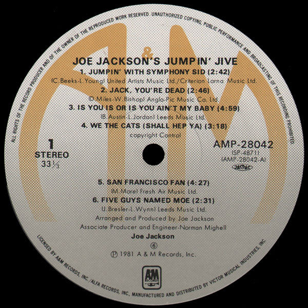 Joe Jackson's Jumpin' Jive