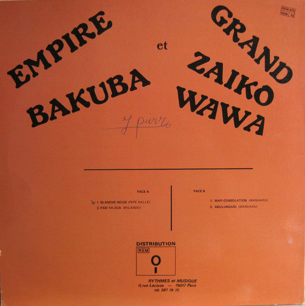 Empire Bakuba & Grand Zaiko Wawa