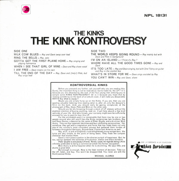 The Kink Kontroversy