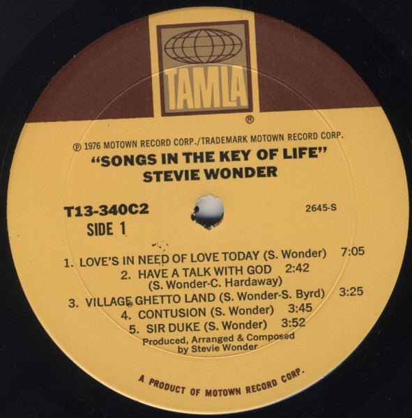 Songs In The Key Of Life