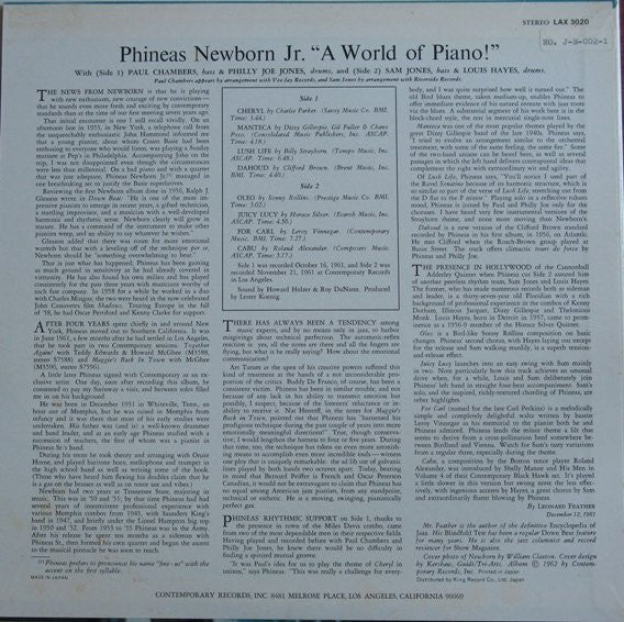 A World Of Piano!
