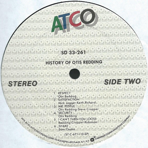 History Of Otis Redding