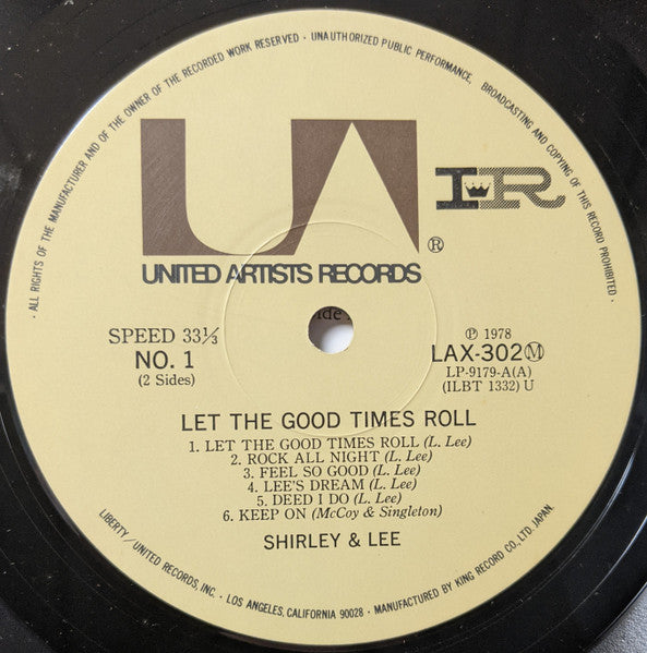 Let The Good Times Roll