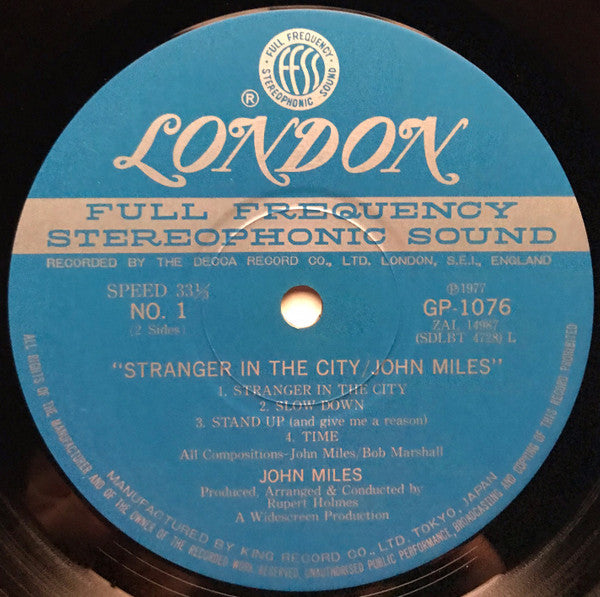 Stranger In The City = 大都会の孤独