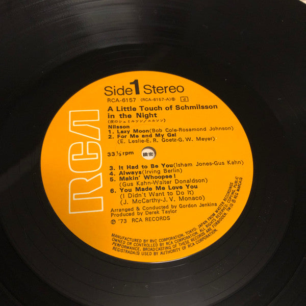 A Little Touch Of Schmilsson In The Night