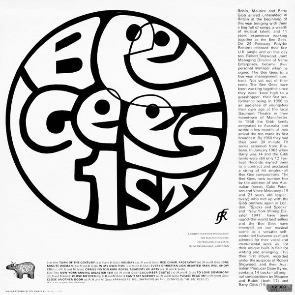 Bee Gees' 1st = ザ・ビー・ジーズ・ファース