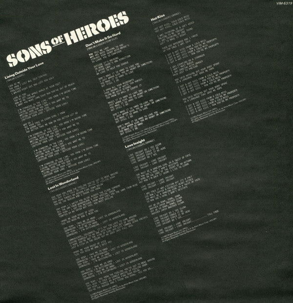 Sons Of Heroes