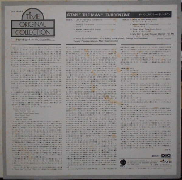 Stan "The Man" Turrentine