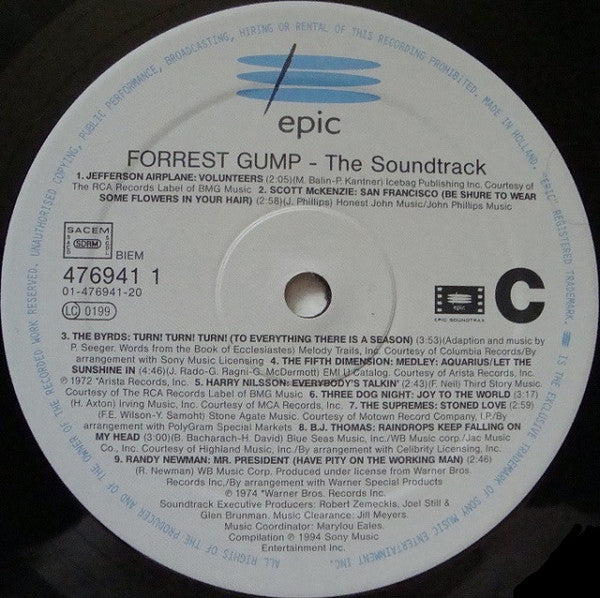 Forrest Gump (The Soundtrack)