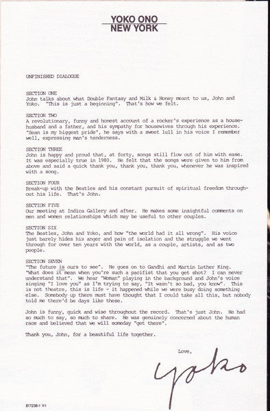 Heart Play: Unfinished Dialogue