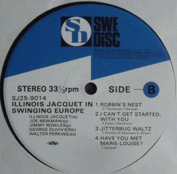 In Swinging Europe