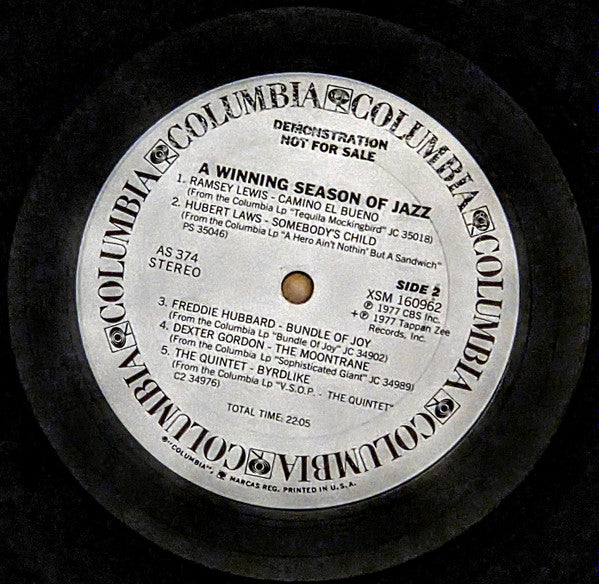 A Winning Season Of Jazz