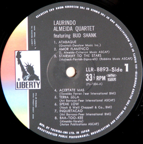 Laurindo Almeida Quartet Featuring Bud Shank