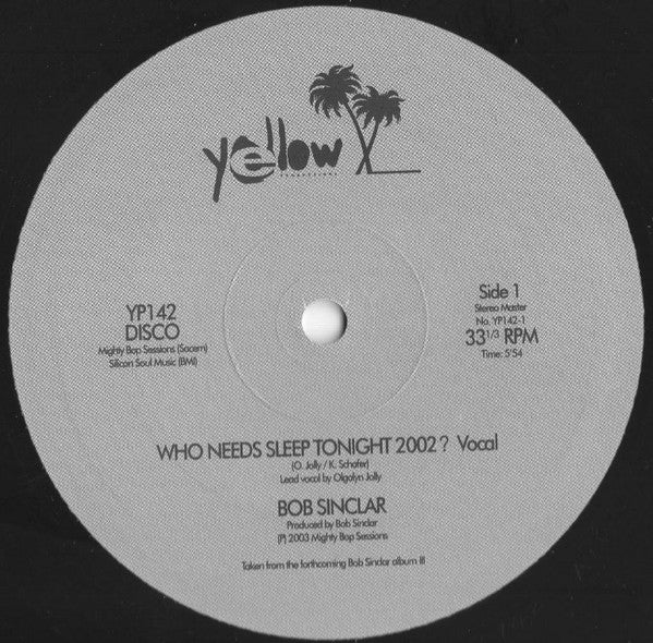 Who Needs Sleep Tonight 2002 ?