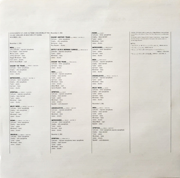 The Other Village Vanguard Tapes