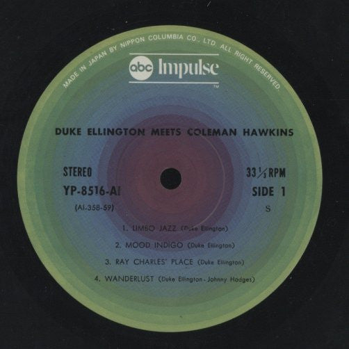 Duke Ellington Meets Coleman Hawkins