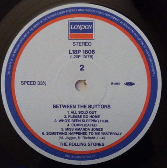 Between The Buttons (Uk Release)