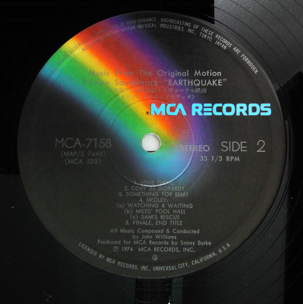 Earthquake • Music From The Original Motion Picture Soundtrack